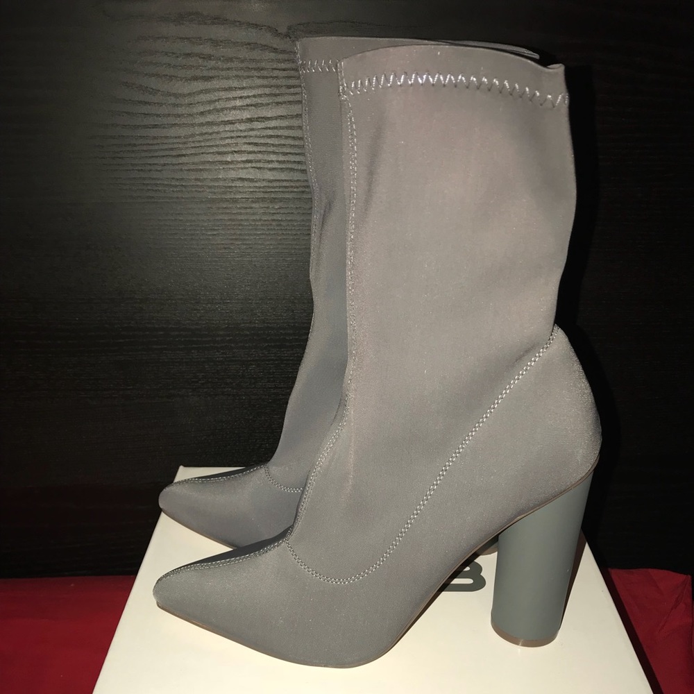 Grey Booties
